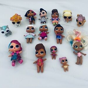 LOL Surprise Dolls And Pets Lot Of 15